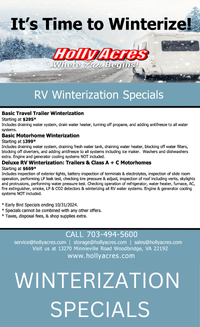 Boat winterization service in Holly Acres, Woodbridge, Virginia